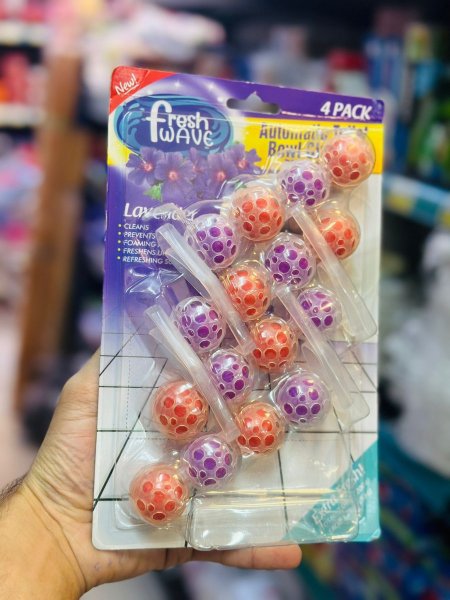 حجر حمام ريحة فريش ويف 4 قطع